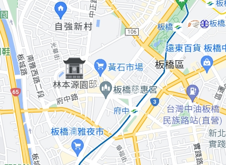 林本源園邸地圖