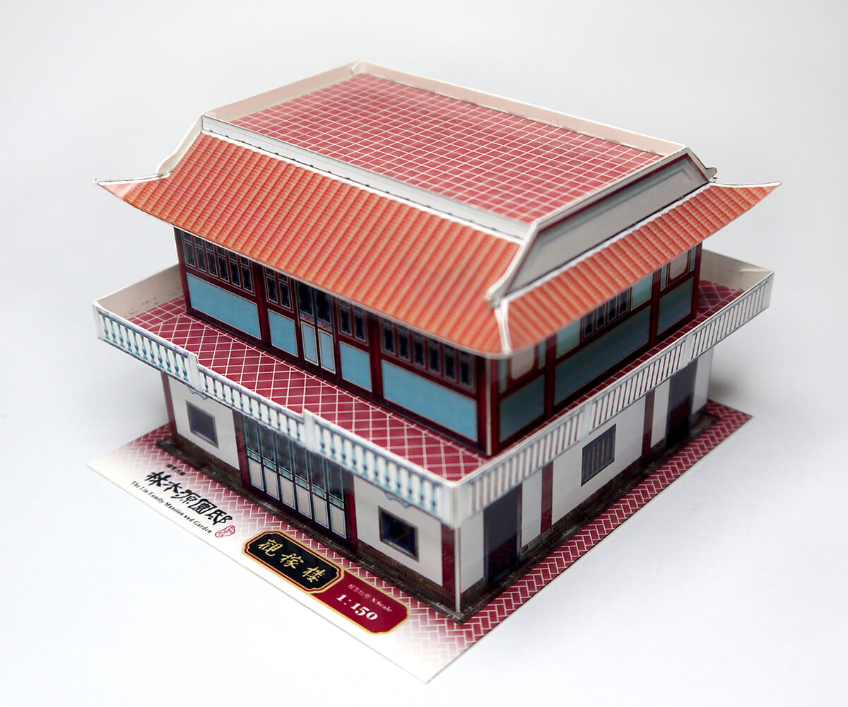 DIY觀稼樓建築模型卡