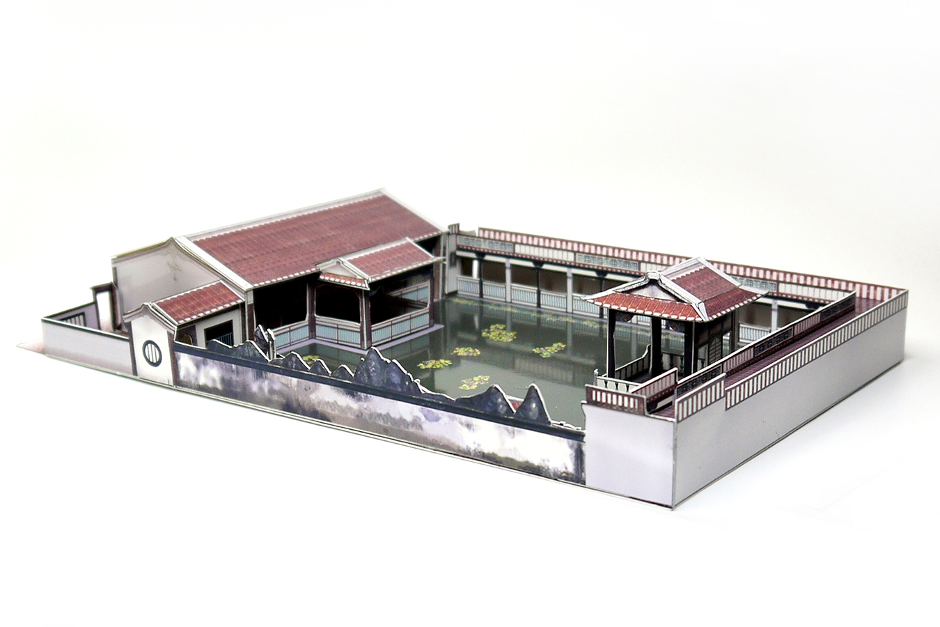 DIY方鑑齋建築模型卡