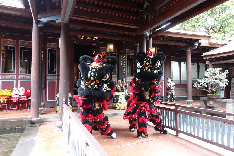 110年新春活動-初二林園祥獅報「辛」喜舞獅演出