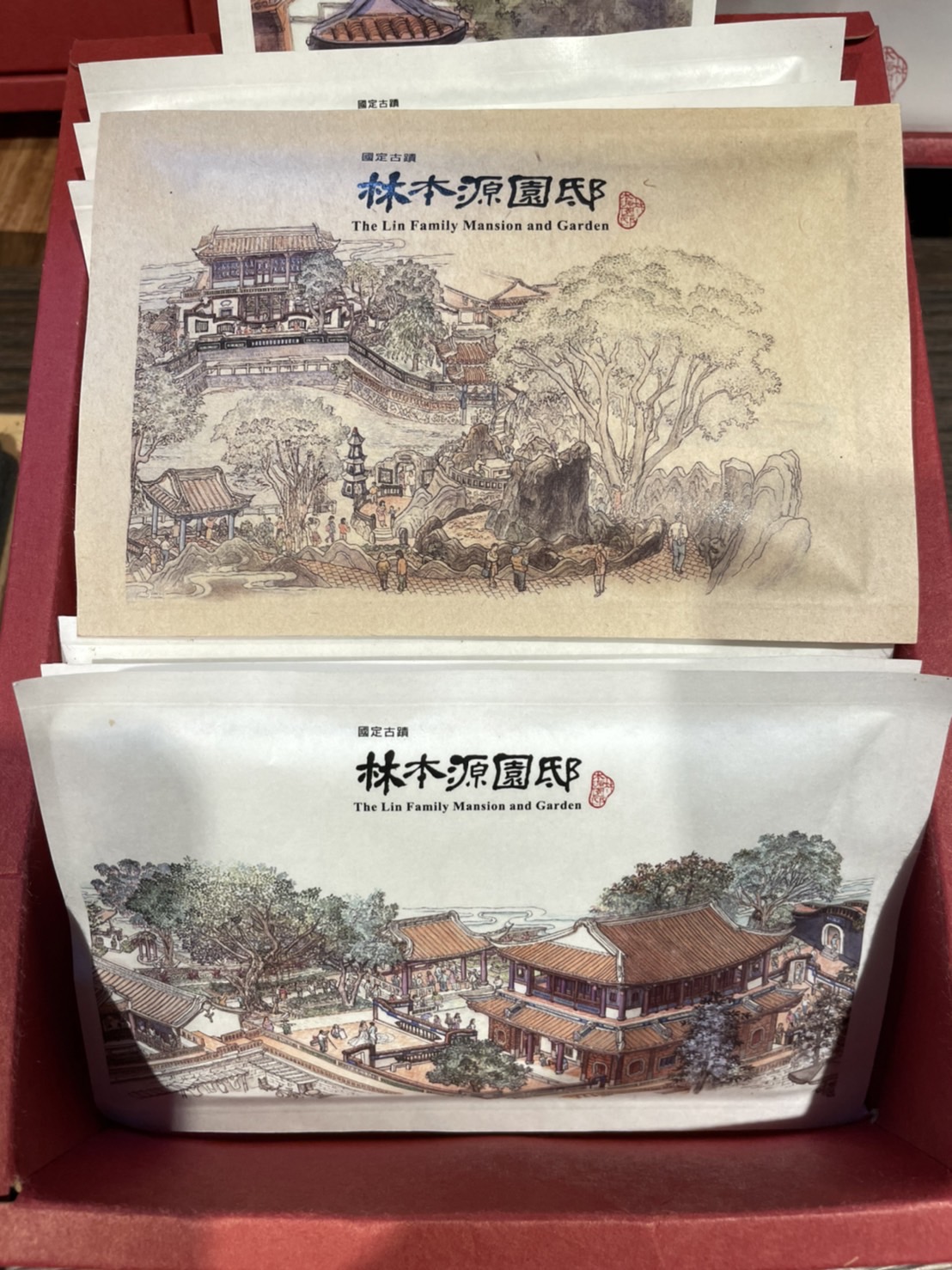 林園咖啡包明信片