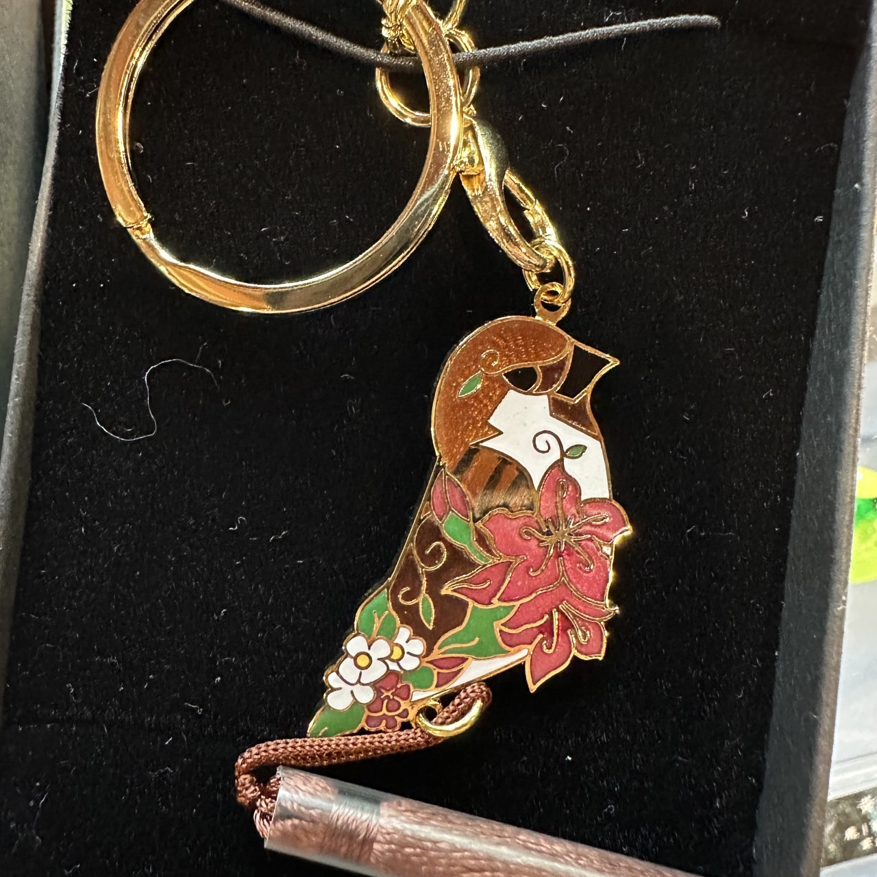 台灣保育鳥類琺瑯鑰匙圈