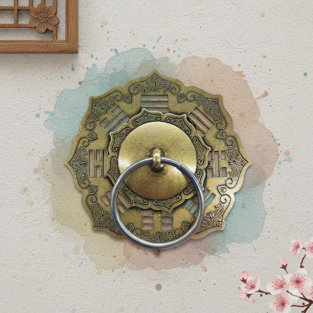 開運八卦門環磁鐵