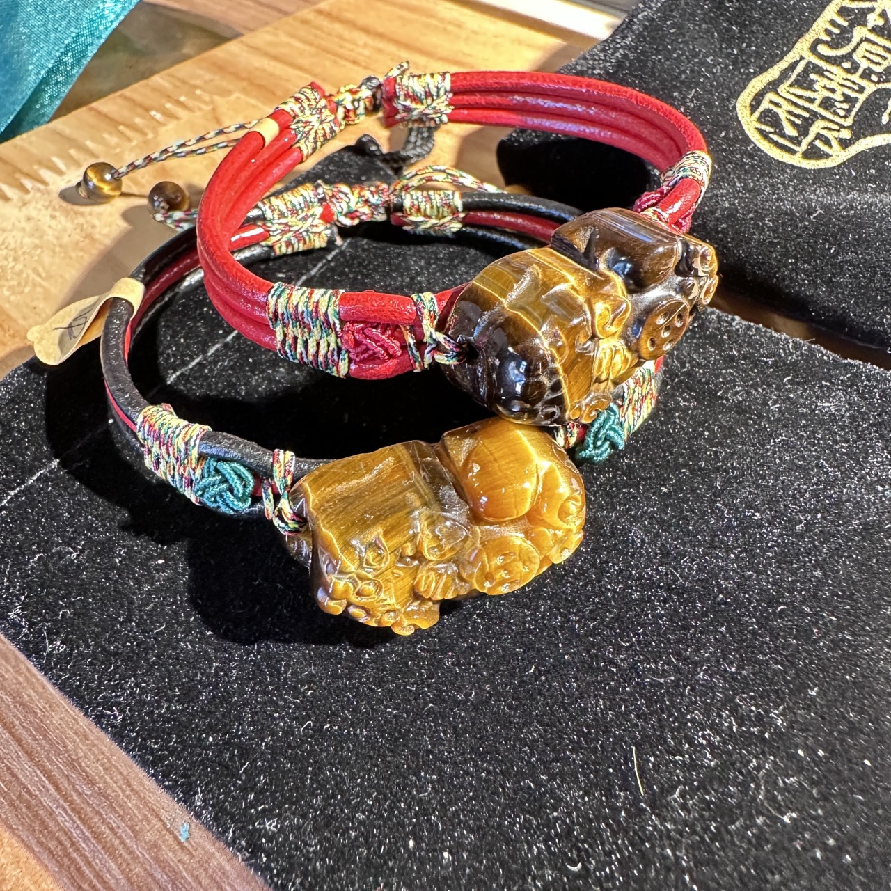 貔貅皮革手環