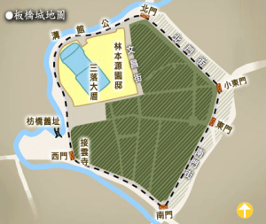 板橋城地圖